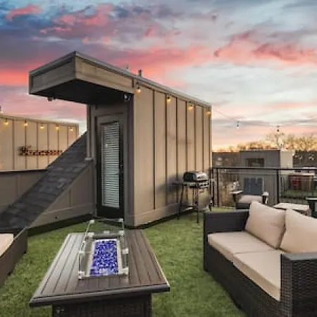 Large Patio, Rooftop Deck And Garage, 3 Miles To Broadway-3