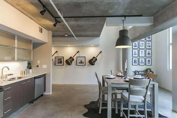 Luxe + Modern Johnny Cash Inspired Executive Condo Nashville